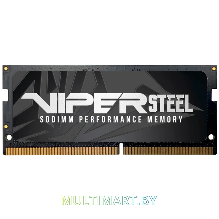 Оперативная память Patriot Viper Steel 8GB DDR4 SODIMM PC4-21300 (PVS48G266C8S)